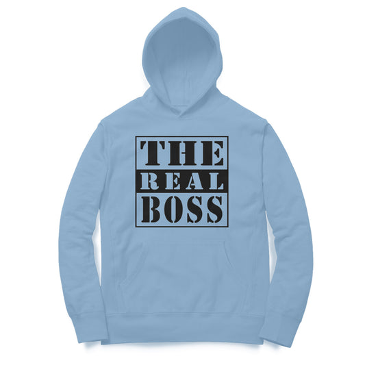 The Real Boss Hoddie for Men & Women | Couple Goals (Available in multiple size & Colour)